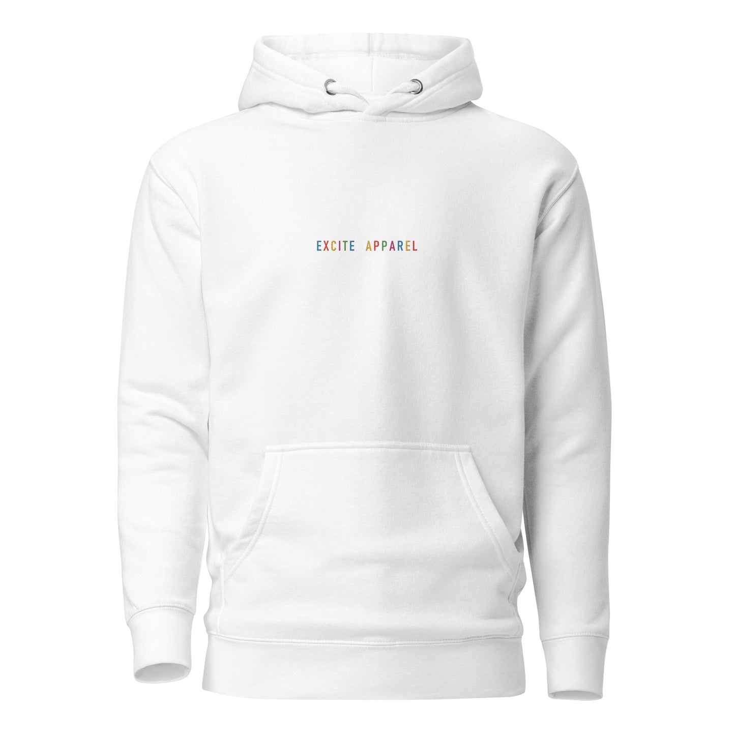 Excite Apparel Colored Hoodie (Embroidered)